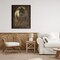 Stupell Industries Lion On Rustic Bark Canvas, design by Collin Bogle